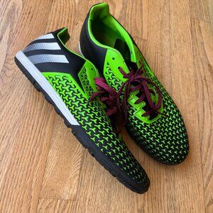 ADIDAS PERFORMANCE MEN'S ACE 16.2 CG SOCCER SHOES SIZE 12 GREEN BLACK PINK